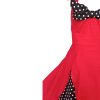 Vestido rojo con moño - Image 3
