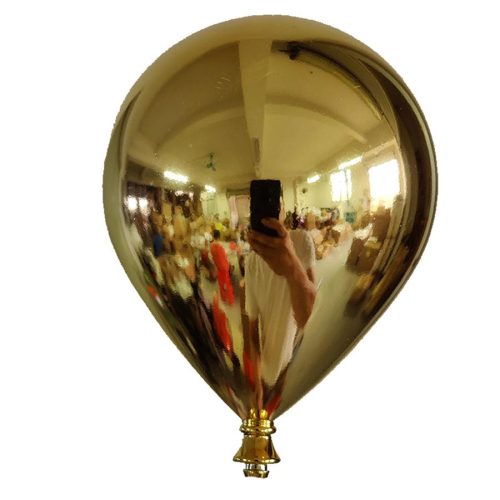 Esfera de plastico dorada - Galerías el Triunfo - 291001736858