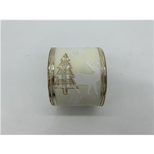 Rollo de listón crema - Galerías el Triunfo - 017771488520