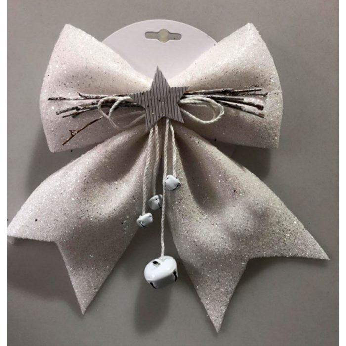 Moño gris con estrella - Galerías el Triunfo - 017771488693