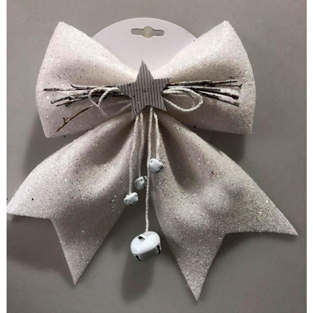 Moño gris con estrella - Galerías el Triunfo - 017771488693
