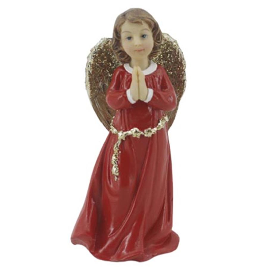 Angel de resina rezando - Galerías el Triunfo - 049072651131