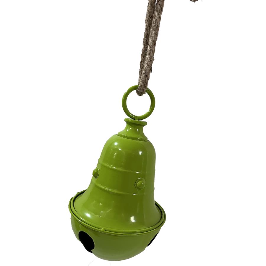 Campana de metal verde - Galerías el Triunfo - 074072300423