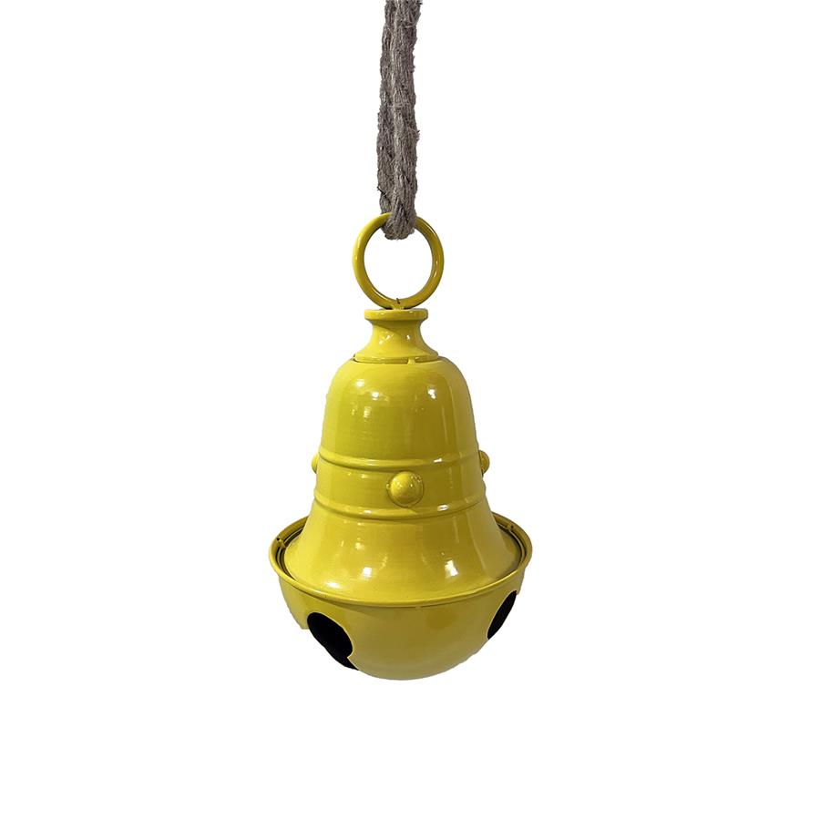 Campana de metal amarilla - Galerías el Triunfo - 074072300426