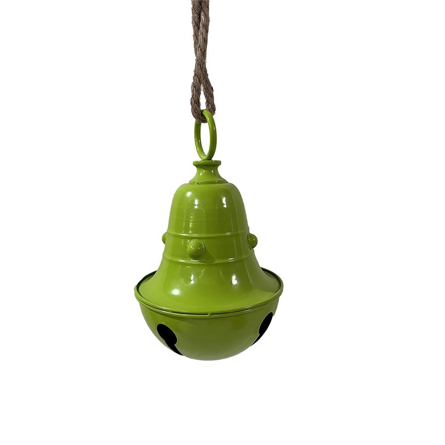 Campana de metal verde - Galerías el Triunfo - 074072300428
