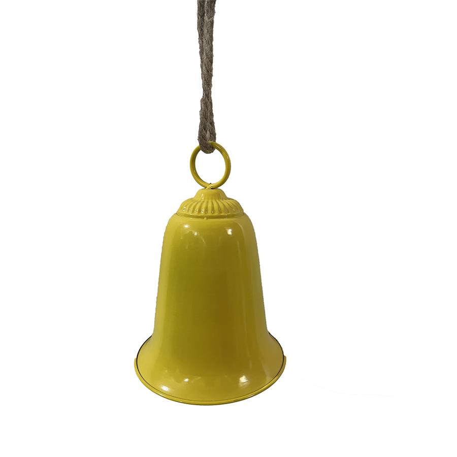 Campana de metal amarilla - Galerías el Triunfo - 074072300441