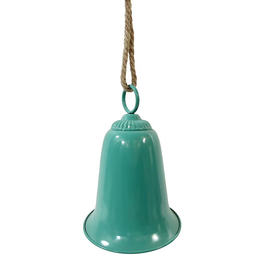 Campana de metal turquesa - Galerías el Triunfo - 074072300442