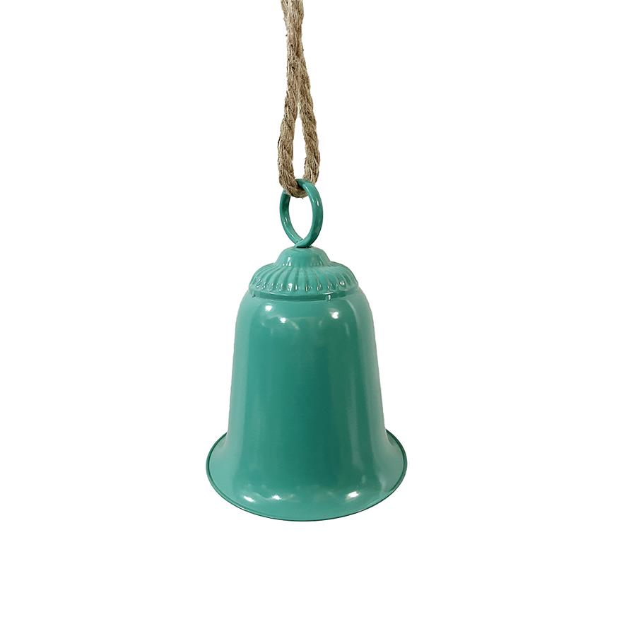 Campana de metal turquesa - Galerías el Triunfo - 074072300447