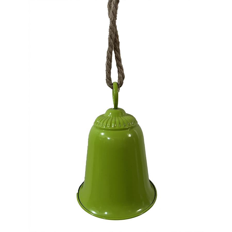 Campana de metal verde - Galerías el Triunfo - 074072300448