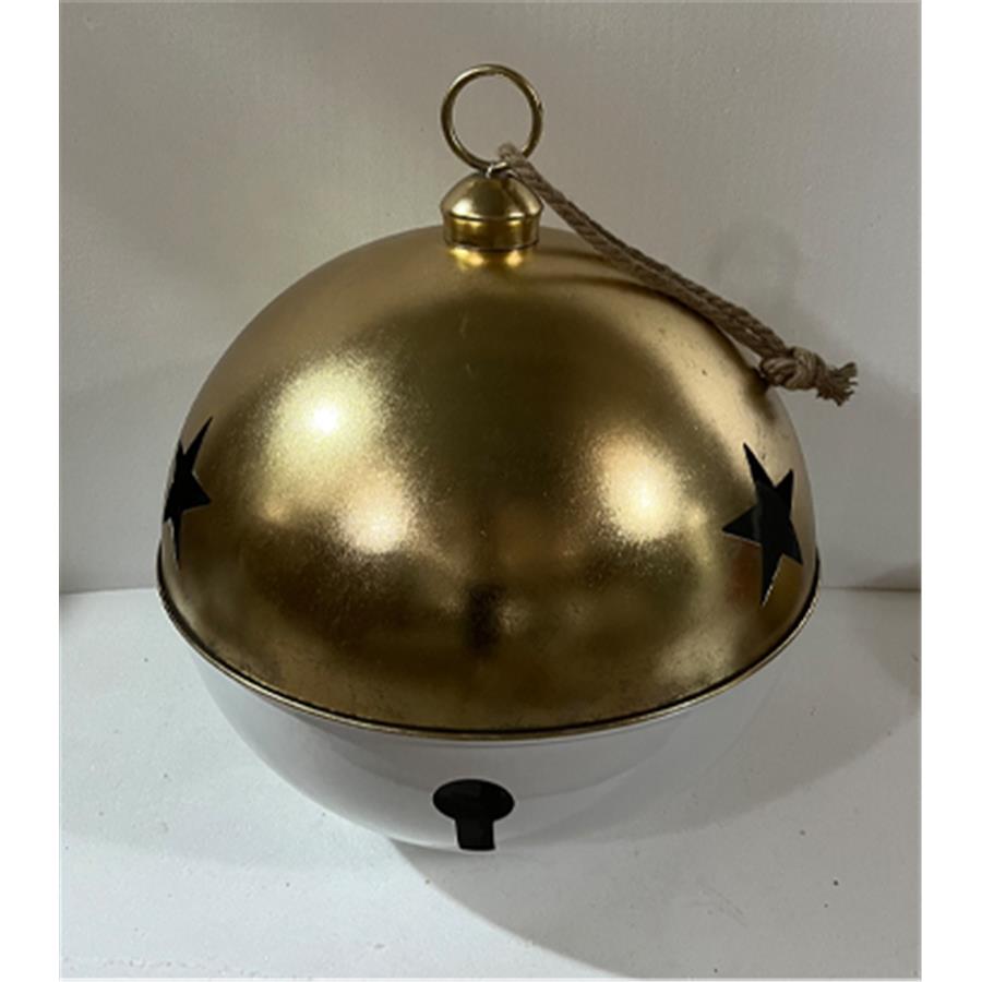 Cascabel de metal dorado - Galerías el Triunfo - 074072300491