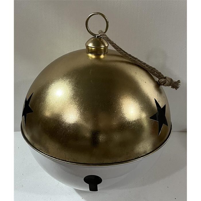 Cascabel de metal dorado - Galerías el Triunfo - 074072300516