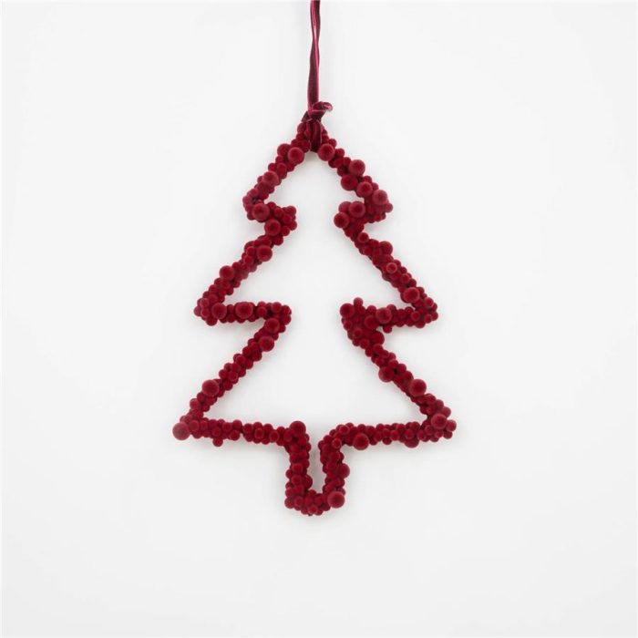 Árbol con pompones rojos - Galerías el Triunfo - 100307378461