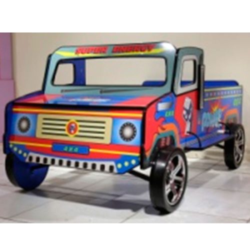 Cama infantil diseño camioneta - Galerías el Triunfo - 160707789023