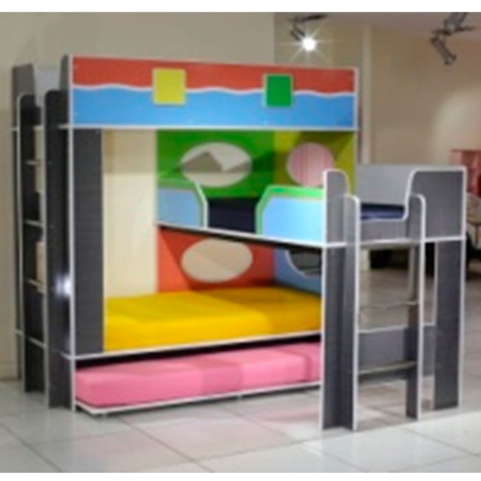 Cama infantil cuadruple - Galerías el Triunfo - 160707789029