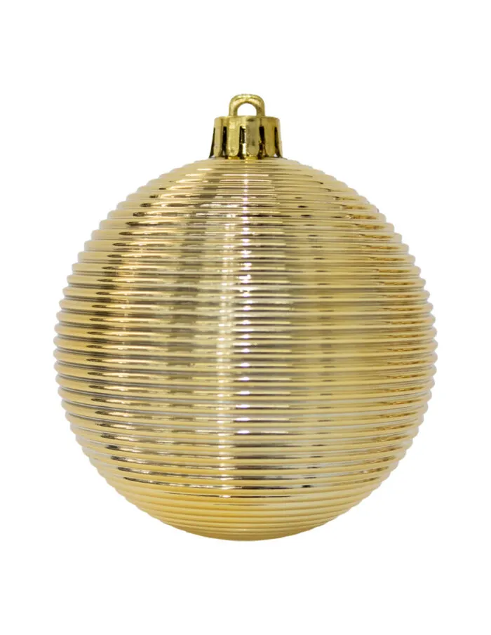 Set de Esferas Navideñas Doradas - Image 6