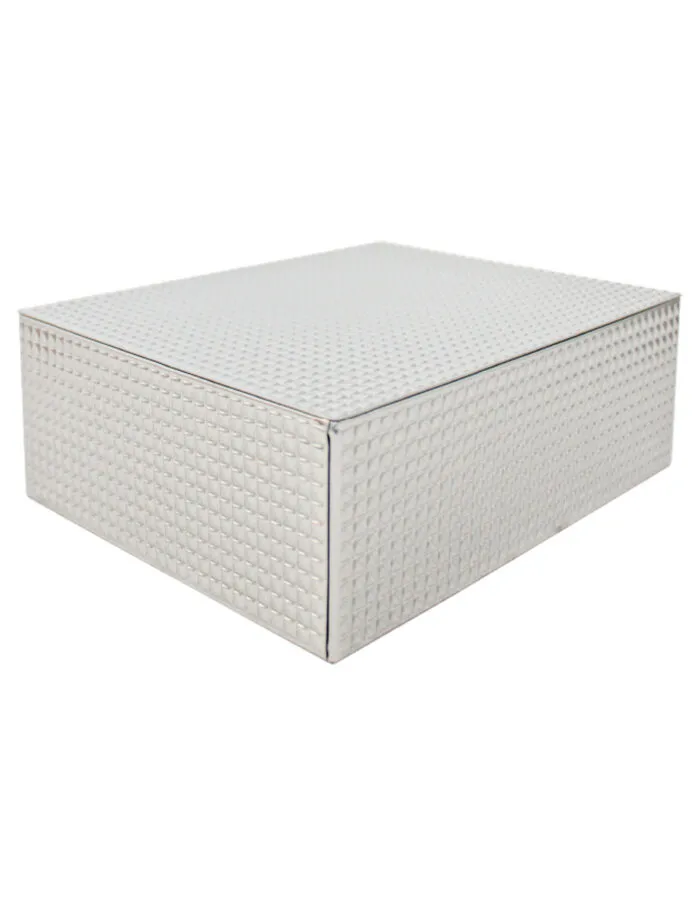 Juego de 2 Cajas Botones Plateados - Image 3