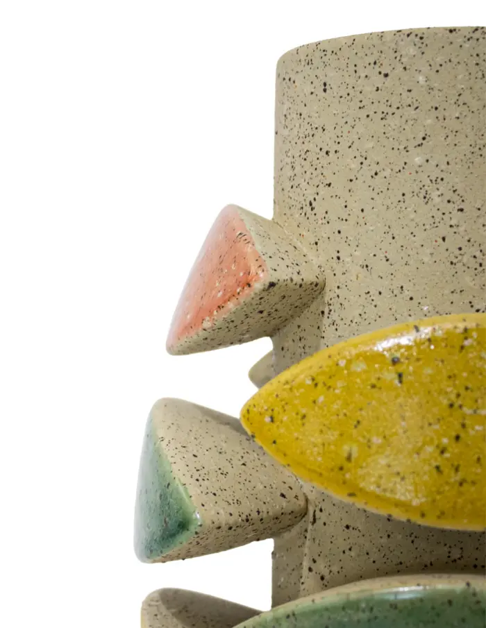 Florero de Resina Piedras - Image 3
