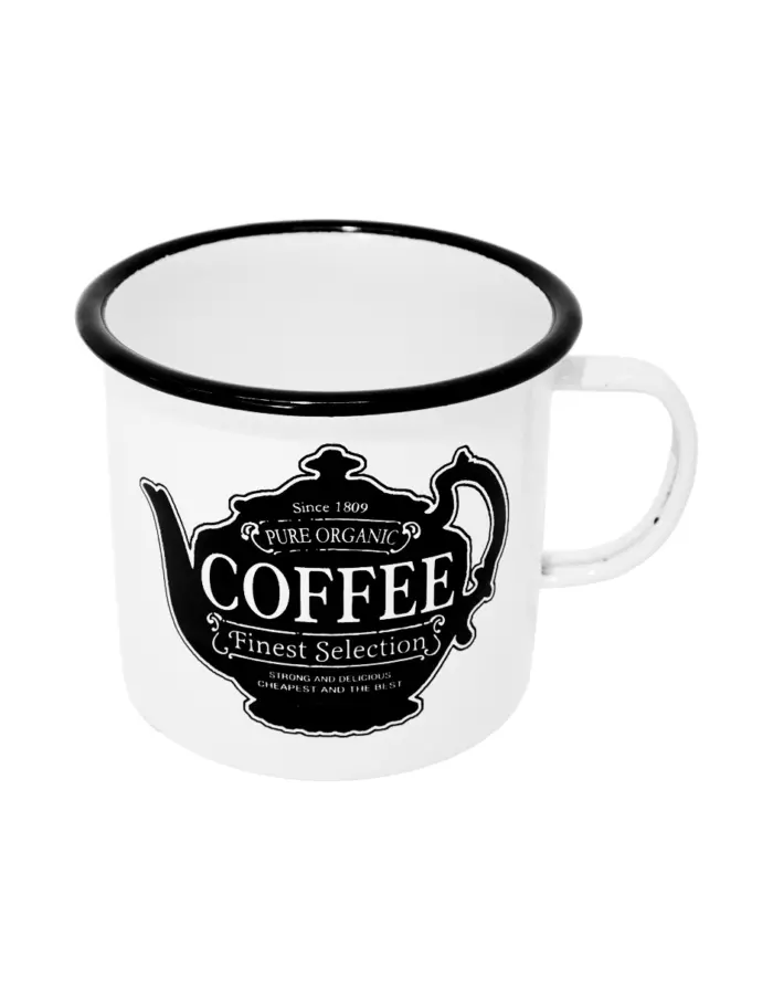 Taza de Peltre Coffee - Image 2