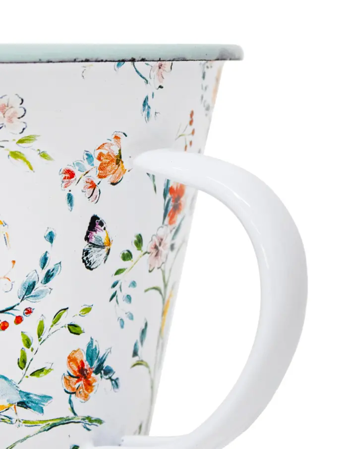 Jarrita de Peltre Flores - Image 3