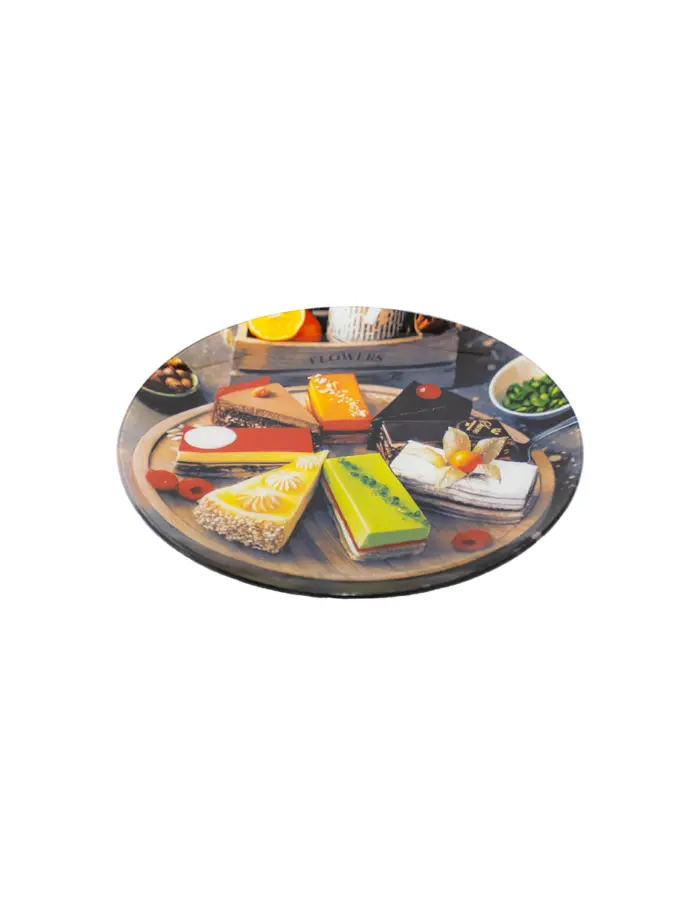 Plato de vidrio diseño - Image 2