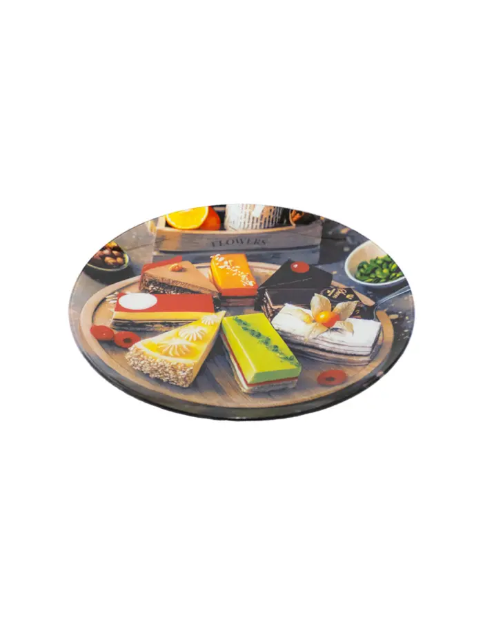 Plato de vidrio diseño - Image 2