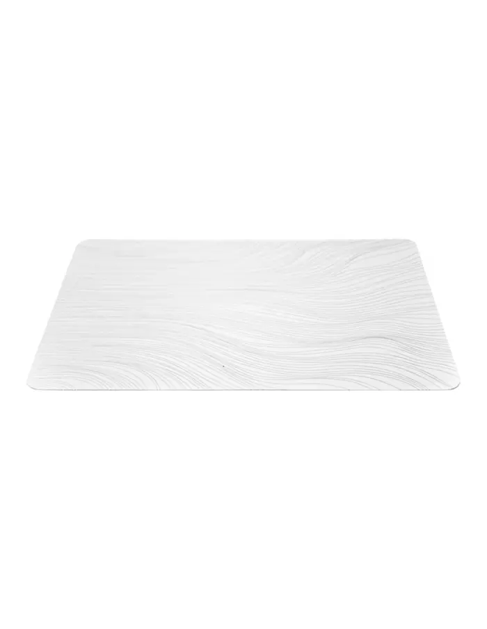 Mantel individual blanco diseño líneas de 43.5x28.5cm - Image 2