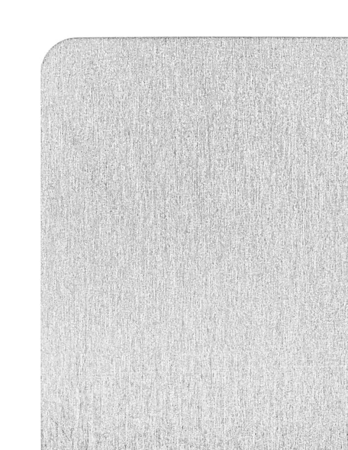 Mantel individual rectangular plateado de 43.5x28.5cm - Image 3