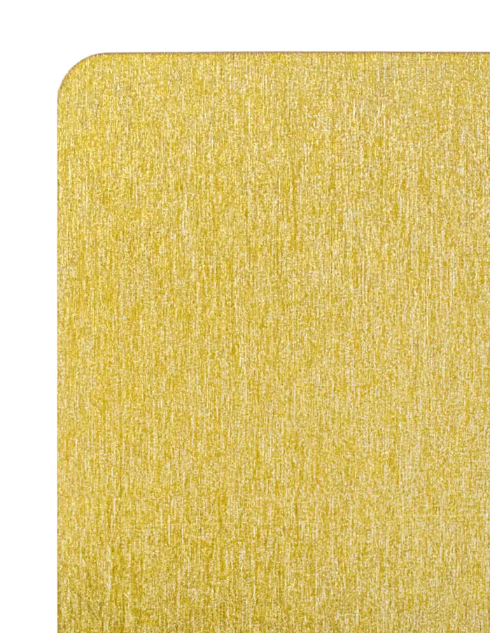 Mantel individual rectangular dorado de 43.5x28.5cm - Image 3