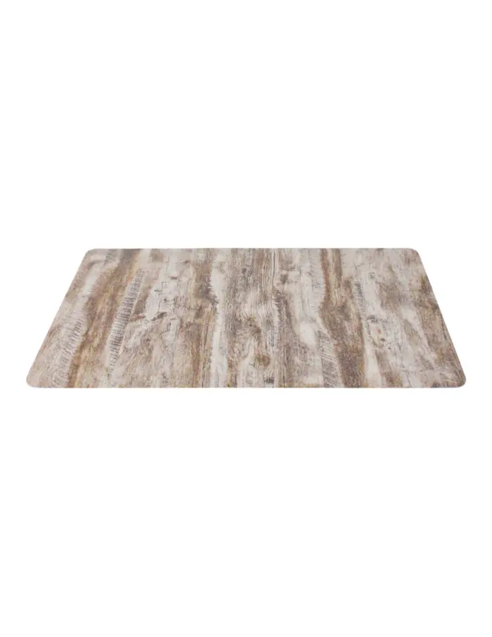 Mantel individual rectangular diseño corteza café de 43.5x28.5cm - Image 2