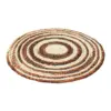 Mantel de yute café en remolino de 35cm - Image 2