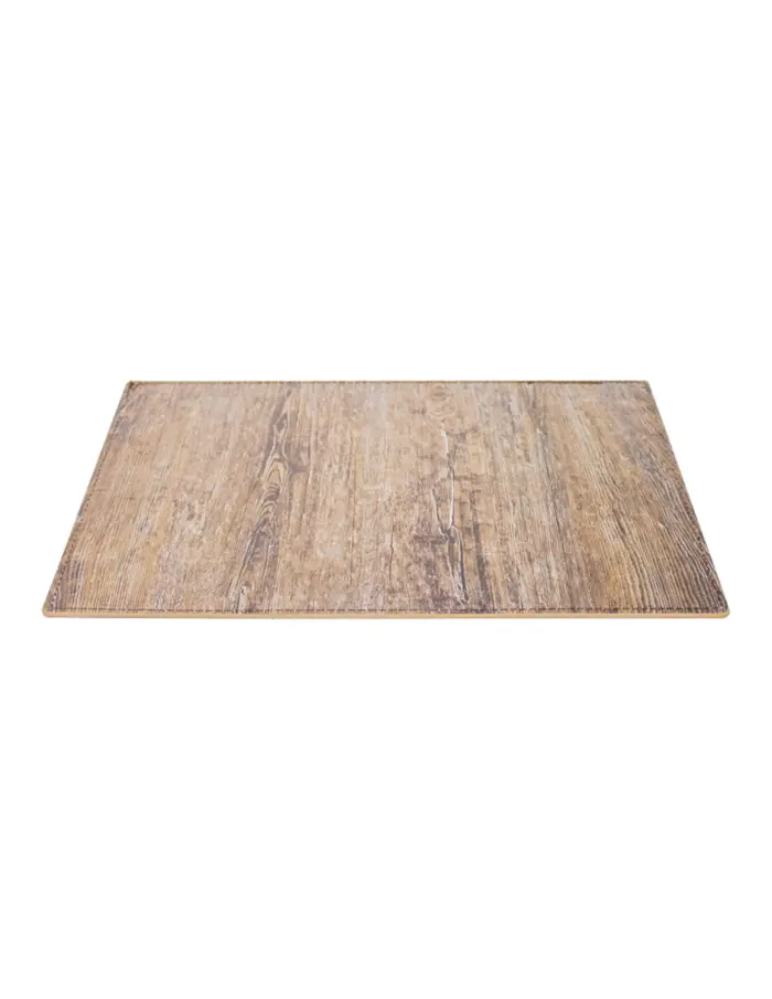 Mantel individual rectangular diseño madera claro de 43x30cm - Image 2