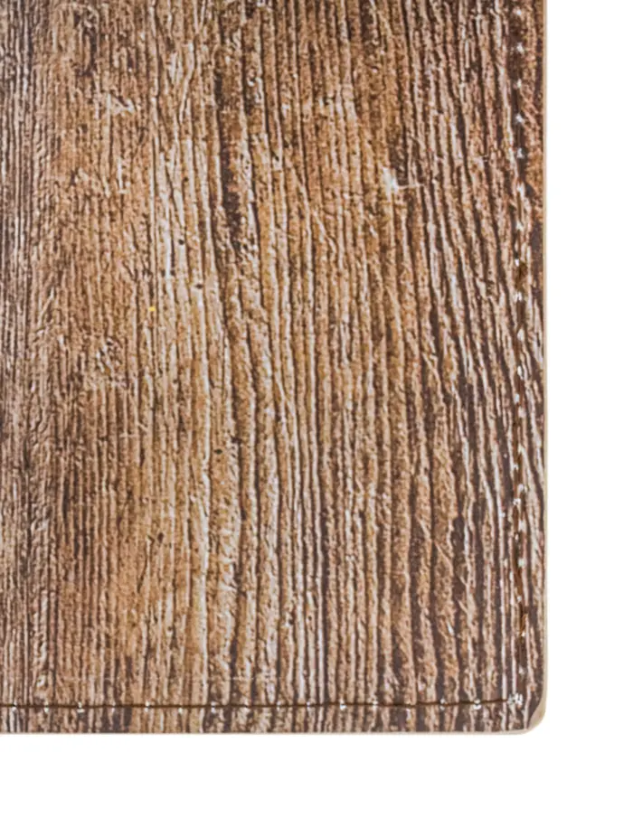 Mantel individual rectangular diseño madera claro de 43x30cm - Image 3