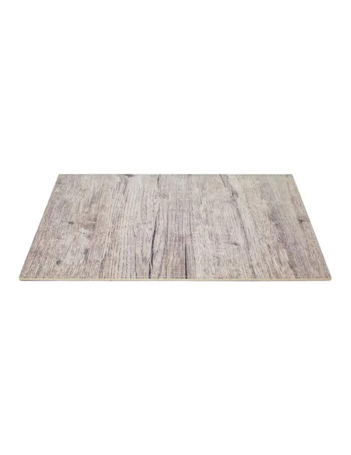 Mantel individual rectangular diseño madera gris de 43x30cm - Image 2