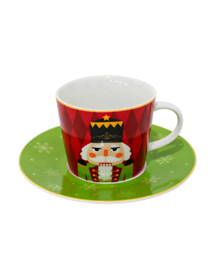 Taza con plato diseño - Image 2