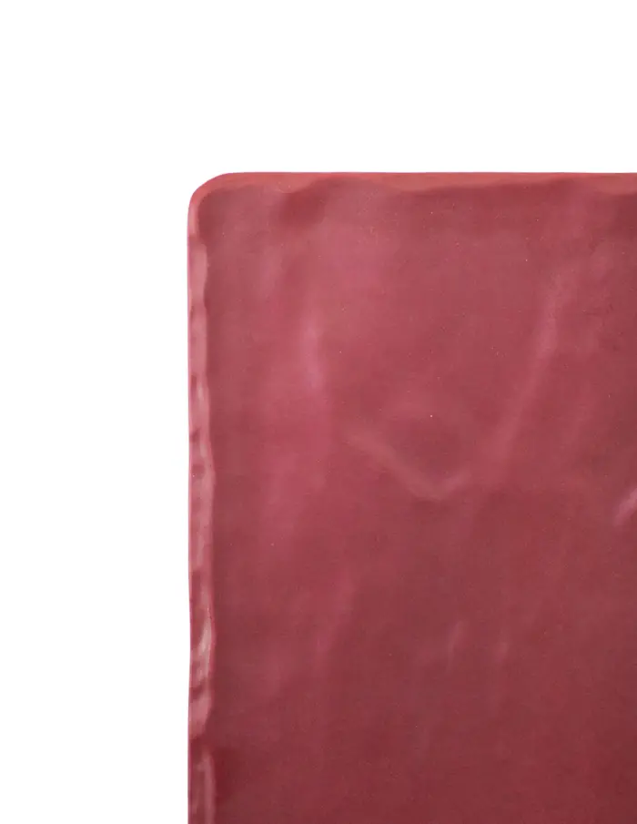 Plato de melamina rectangular rojo de 16.5x30x1.3cm - Image 3