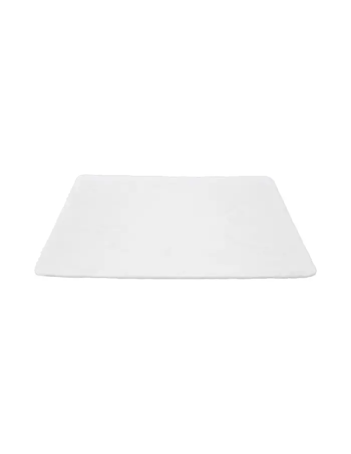 Plato de melamina rectangular blanco de 26x32x1.3cm - Image 2