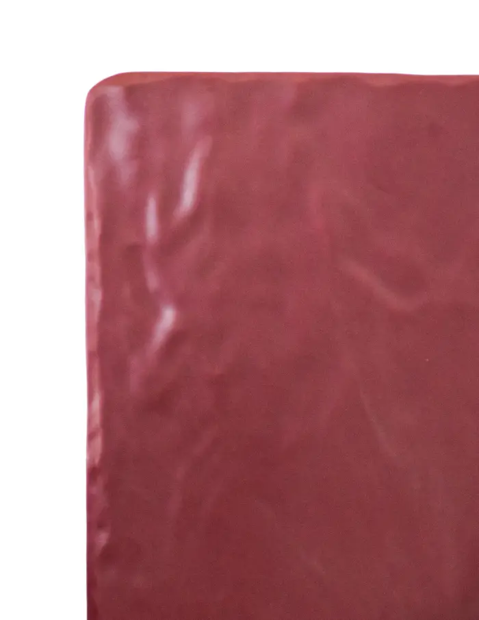 Plato de melamina rectangular rojo de 26x32x1.3cm - Image 3