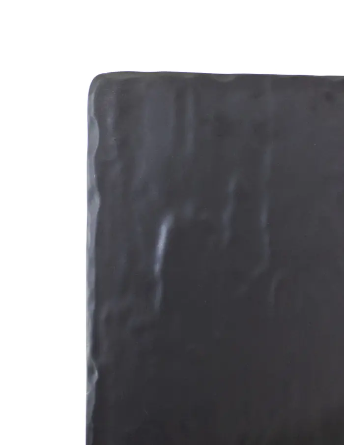 Plato de melamina rectangular negro de 32x52x1.3cm - Image 3