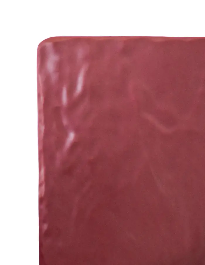 Plato de melamina rectangular rojo de 32x52x1.3cm - Image 3