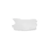 Plato de melamina diseño hoja blanco de 18x27.5x5cm - Image 2