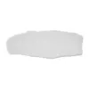 Plato de melamina rectangular blanco de 21x40x1.2cm - Image 2