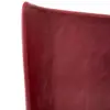 Plato de melamina diseño curvo rojo de 17x34.5x9cm - Image 3