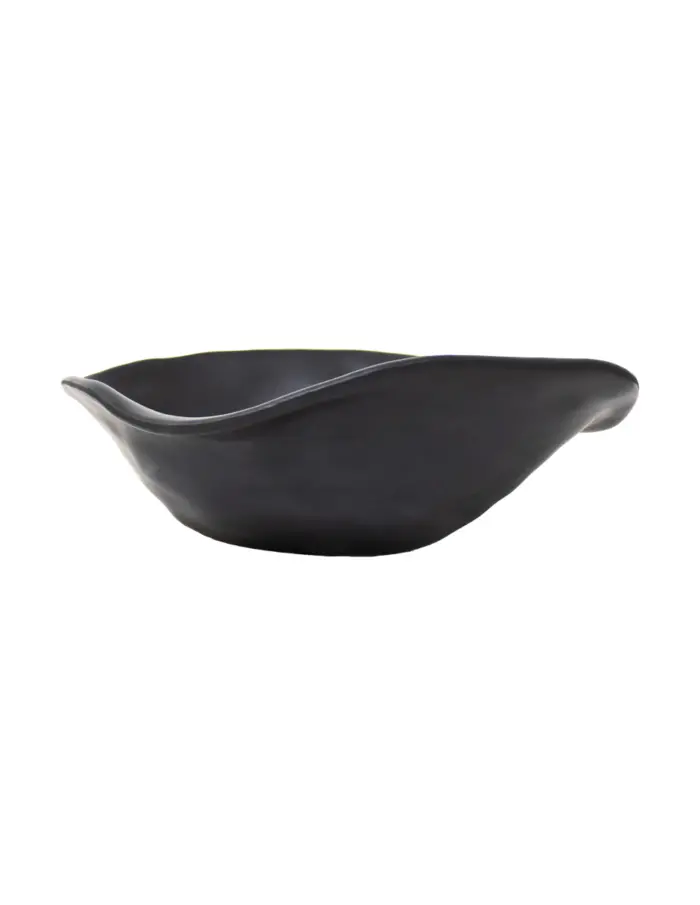 Bowl de melamina negro de 24x29x9cm - Image 2