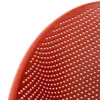 Silla de plástico rojo con respaldo diseño huevo de 59x59x83cm - Image 3