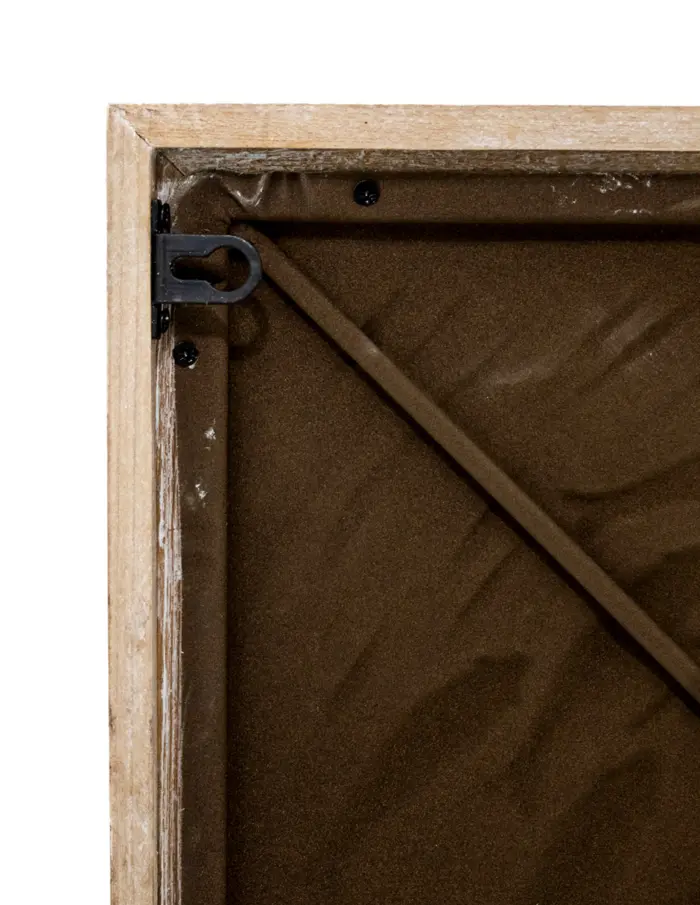 Cuadro de metal con madera diseño peces nadando en círculo de 61x3.5x61cm - Image 3