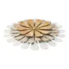 Flor de madera con metal para pared de 51x5x51cm  - Image 2