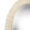 Espejo ovalado con orilla de madera de 69x3x105cm - Image 2