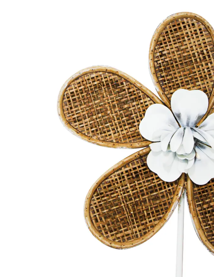 Flor de metal para pared de 26.5x3.5x86cm - Image 2