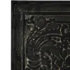 Cuadro metalico diseño grecas negro de 29x2x91.5cm - Image 2