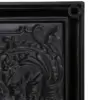Cuadro metalico diseño grecas negro de 29x2x91.5cm - Image 3
